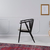 Hanah Home Stolica Albero51, 55x77x47 cm, Crna