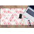 Decormat Podloga za pisalno mizo Pink triangles 90x45 cm