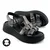 Mona Shoes Ženske sandale, Soft uložak, Kožne, Tamnosive
