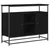 Kreveta Crni hrast 100 x 35 x 80 cm Konstruirano drvo