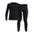 Odlo MERINO FUNDAMENTALS SET LONG, moško perilo, črna 112392