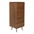 Rjava komoda iz masivnega jesena 45x112x40 cm Rise – Zuiver