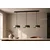 Luster na sajli HAKI 3xE27/60W/230V zelena/crna/sjajni hrom
