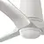 FARO 33826WT-1TW-LED Plafonski ventilator sa prigušiva HEY TUB S LED/10W/230V, bela, prečnik 90 cm WT+DO