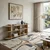 Hanah Home komoda Flusso, 170 cm, hrast Sapphire