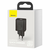 Baseus Super Si 1C brzi zidni punjač USB Type C 30W Power Delivery Quick Charge (CCSUP-J01): crni - 12 mjeseci - Baseus