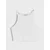 Sinsay - Crop top u stilu negližea - belo