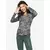 KOROSHI Majica  siva / bela