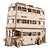 UGEARS 3D lesena mehanska sestavljanka Harry Potter Knight Bus