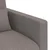 Sofa Sivo-smeđa 78 x 78 x 80 cm tkanina