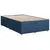 vidaXL vidaXL Box spring postelja z vzmetnico modra 120x190 cm blago, (21305419)