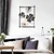 Wallity Zidna dekoracija Weinan 2, 50x70x4cm, Crna