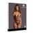 Le Désir Luxe Open Harness with Nipple Pads Black