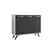 Hanah Home Komoda Piffa 100x82x35cm Belo-Antracit