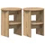 Pomoćni ormarić 2 pcs Zanatski Hrast O40 x 50 cm