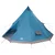 Tipi šator s krovom s pohranom Plava 560 x 560 x 300 cm taft