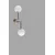 Opviq Zidna lampa E27 Socket, Bela