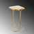 Hanah Home Klub sto Shb-001-C, 30x52x30 cm, Zlatne boje