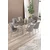 Lena - Anthracite, Chrome, Grey AnthraciteChromeGrey Dining Table & Chairs Set (7 Pieces)