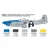 Model Kit letalo 1484 - P-51D Mustang Aces (1:72)