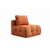 ATELIER DEL SOFA Amaris 3 Seater Orange sofa sa 3 sedišta
