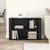 Kreveta Crni hrast 80 x 30 x 53 cm Konstruirano drvo
