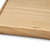 Servirni pladenj AIRY NUPO 30 x 30 cm, temno siva/rjava, usnje/les, LIND DNA