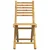 Sklopive vrtne stolice 4 kom 43 x 54 x 88 cm od bambusa