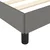 Vidaxl Posteljni okvir brez vzmetnice temno siva 120x190 cm blago