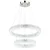 Globo 67387-60 - LED prigušiva visilica na sajli LAUREL LED/60W/230V prozirna + daljinski upravljač