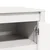 Vidaxl Kuhinjski element MEPPEL Bela 106 x 55 x 64 cm Trden borov les