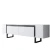 Hanah Home TV Komoda Yildiz, 180x50x30 cm, Belo-Crna