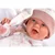 Llorens M740-06 oblačila za dojenčkovo punčko NEW BORN velikosti 40-42 cm z nosilko