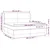 Vidaxl Box spring postelja z vzmetnico temno modra 200x200 cm žamet