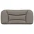 Vidaxl Blazina za vzglavje Hvar taupe 90 cm blago