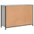 Komoda siva boja hrasta 100 x 35 x 70 cm od konstruiranog drva