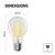 Emos zf5168 Led sijalica filament a60 7,2w(100w) 1521lm e27 ultra eficient nw ( 3496 )