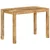 Vidaxl Jedilna miza 110x55x76 cm trden mangov les