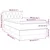Vidaxl Box spring postelja z vzmetnico LED temno modra 80x200 cm žamet