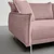 Mega Sofa Kiss staroružičasta