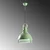 Opviq Luster Saglam 3762, 90cmO30 cm, E27, 40W, Zeleni