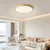 Brilagi - prigušiva LED svetiljka WOODLINE LED/72W/230V 3000-6000K hrast prečnik 60 cm +daljinski upravljač