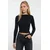 Trendyol Milla Ženska bluza Twoaw25Bz00271, Crna