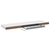 Plutajuće zidne police 2 kom bijele 90 x 23,5 x 3,8 cm MDF