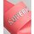 Superdry CODE LOGO VEGAN POOL SLIDE, natikači ž.poletje, roza WF310185A