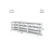 HANAH HOME Polica Prof Walnut Black