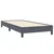 vidaXL Box Spring postelja z vzmetnico Temno siva 80x220 cm Velvet