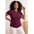 Trendyol Curve Ženska bluza Tbbss26Af00060, Bordo