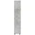 Highboard s policom FLORIN Betonski sivi 60 x 35 x 182 cm