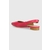Kožne balerinke Wojas boja: ružičasta, s otvorenom petom, 4402355